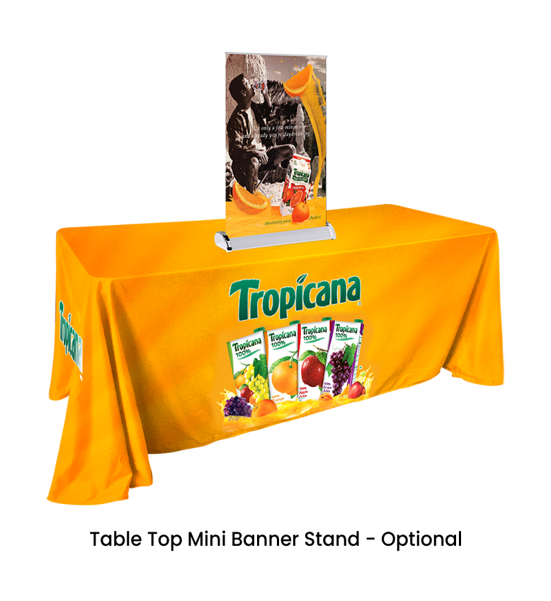 6ft Standard Table Cover, 2 Styles