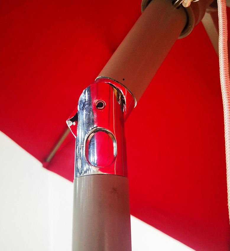 9ft Tilting Patio Umbrella - Aluminum Frame