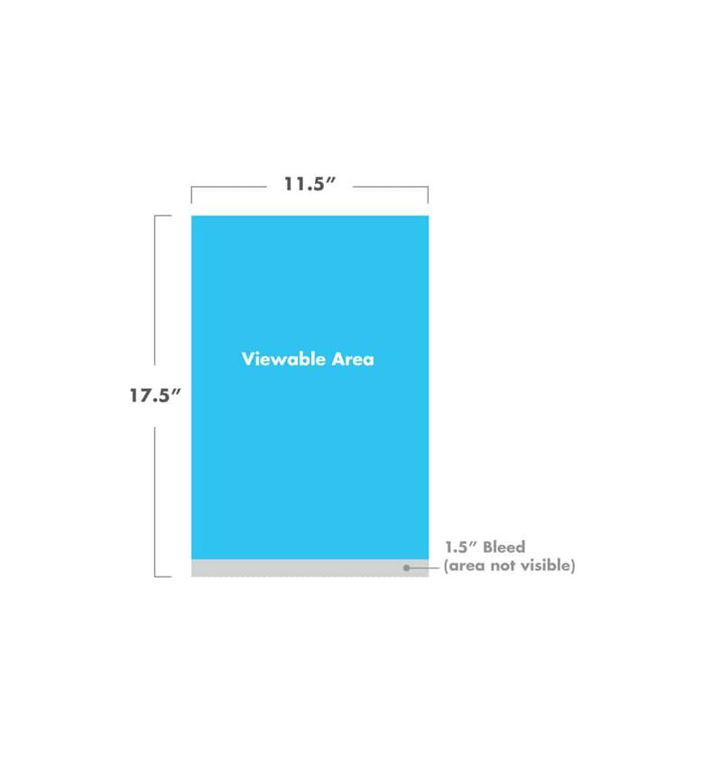 Table Top Banner Stand - 11.5"x17.5"