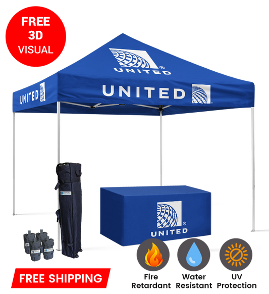 10x10 Canopy – Frame & Table Throw