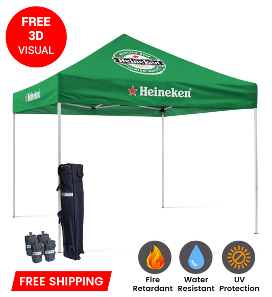 10x10 Canopy – Roof & Frame, No Walls