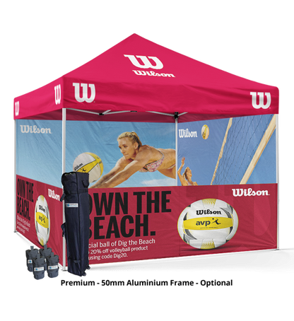 10x10 Canopy – 2 Full & 2 Half Walls