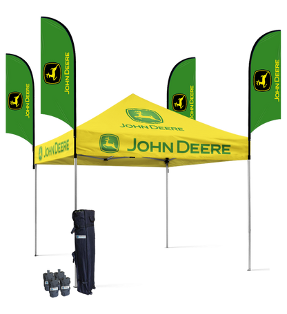 10x10 Canopy – 4 Piece 9ft Feather Flags