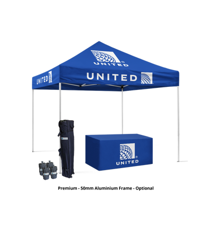 10x10 Canopy – Frame & Table Throw