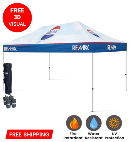 10x15 Canopy - Roof & Frame, No Walls