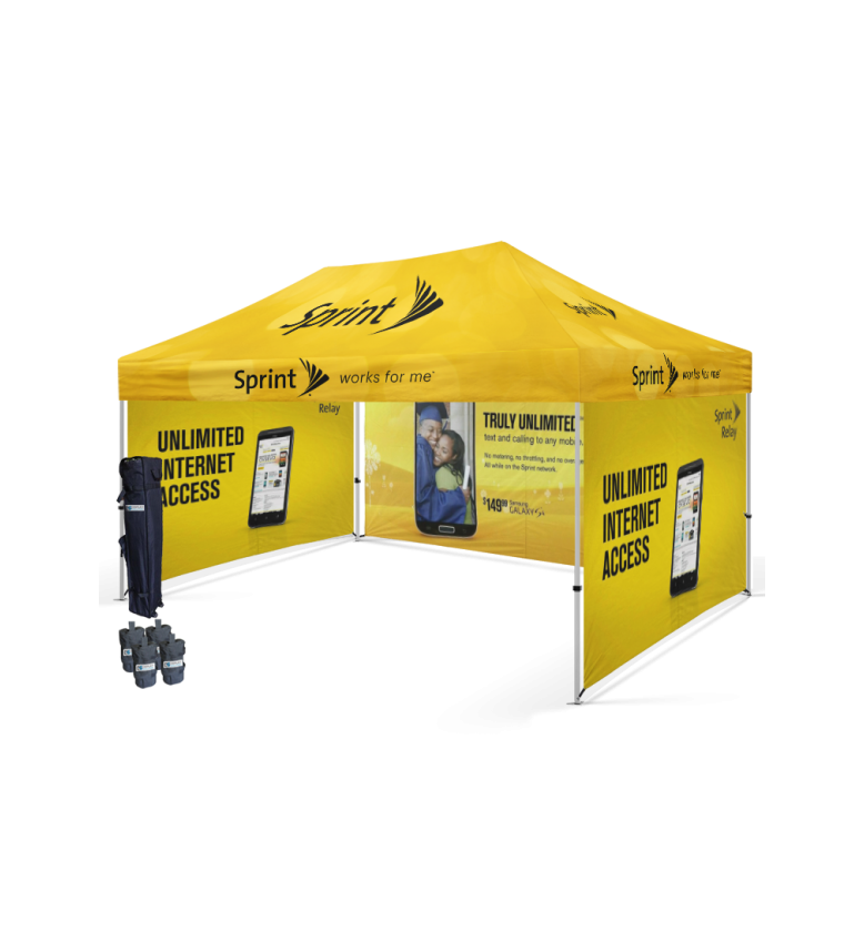10x15 Canopy – 3 Full Walls