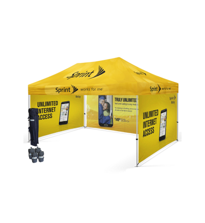 10x15 Canopy – 3 Full Walls