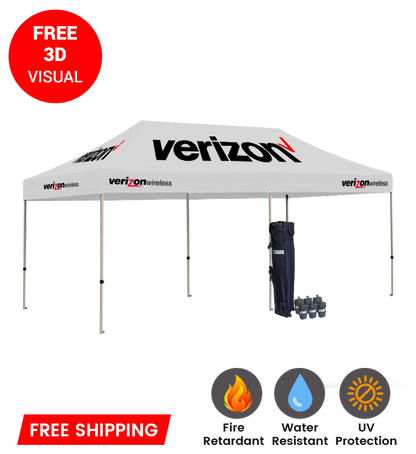 10x20 Canopy – Roof & Frame, No Walls