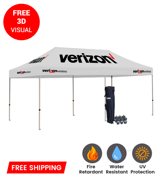 10x20 Canopy – Roof & Frame, No Walls