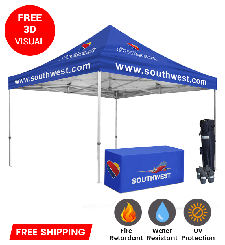 13x13 Canopy – Frame & Table Throw