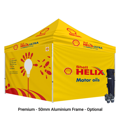13x13 Canopy – 4 Walls (Enclosed), Single-Sided