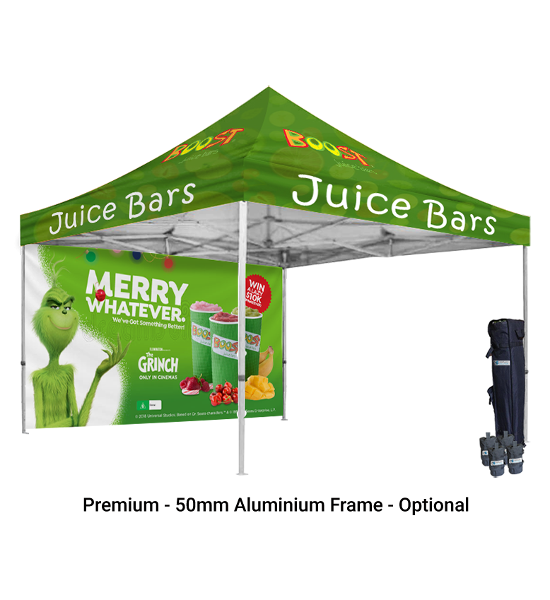 13x13 Canopy – Frame & Back Wall