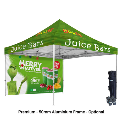 13x13 Canopy – Frame & Back Wall