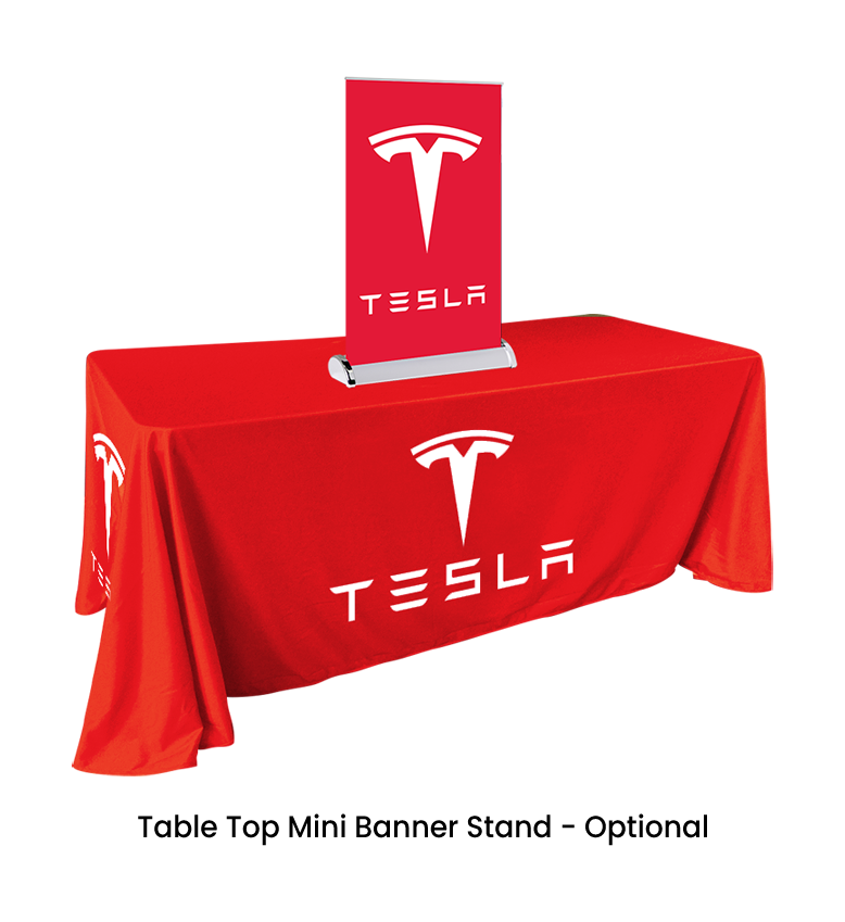 4ft Standard Table Cover, 2 Styles