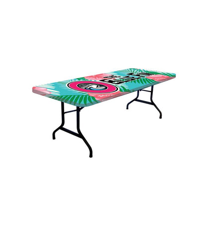 4ft Stretch Fabric Table Topper