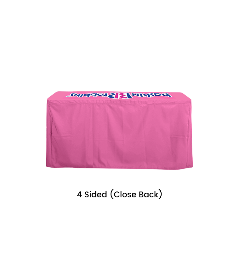 4ft Fitted Table Cover, 3 Styles