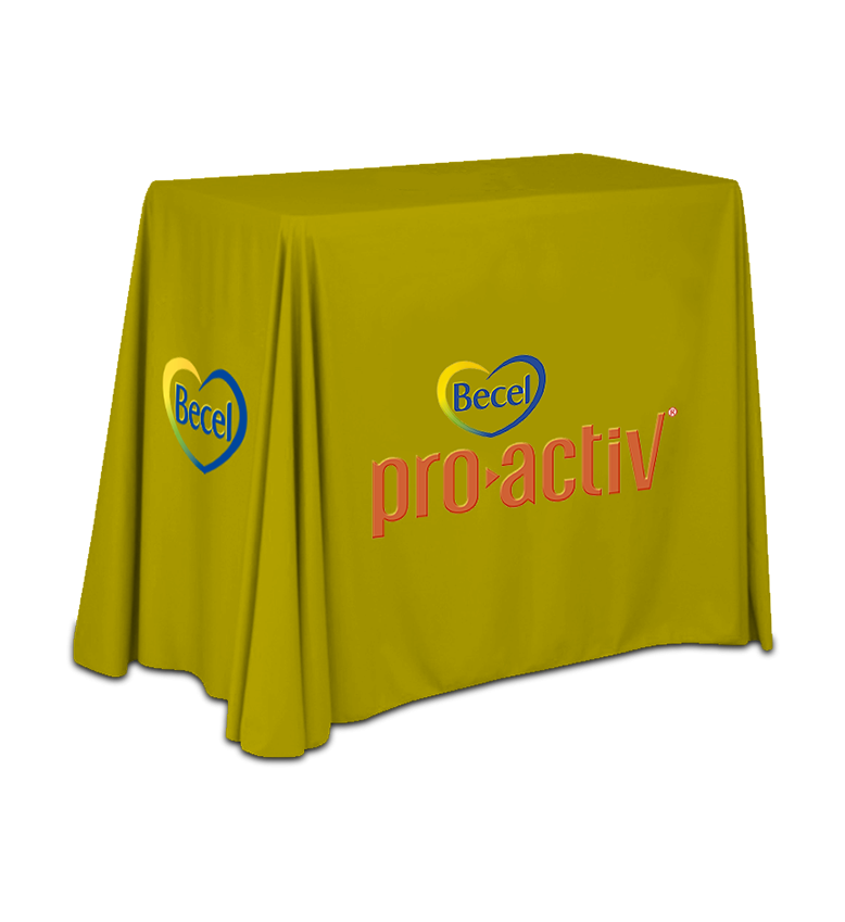 4ft bar height Yellow tablecloth 