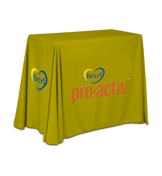 4ft bar height Yellow tablecloth 