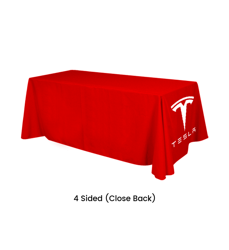 4ft Standard Table Cover, 2 Styles