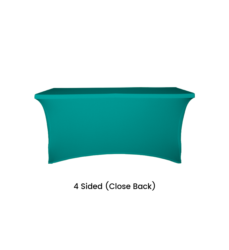 4ft Stretch Table Cover, 3 Styles