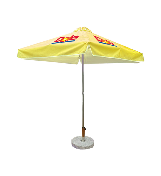 6.5ft Square Patio Umbrella - With Valances