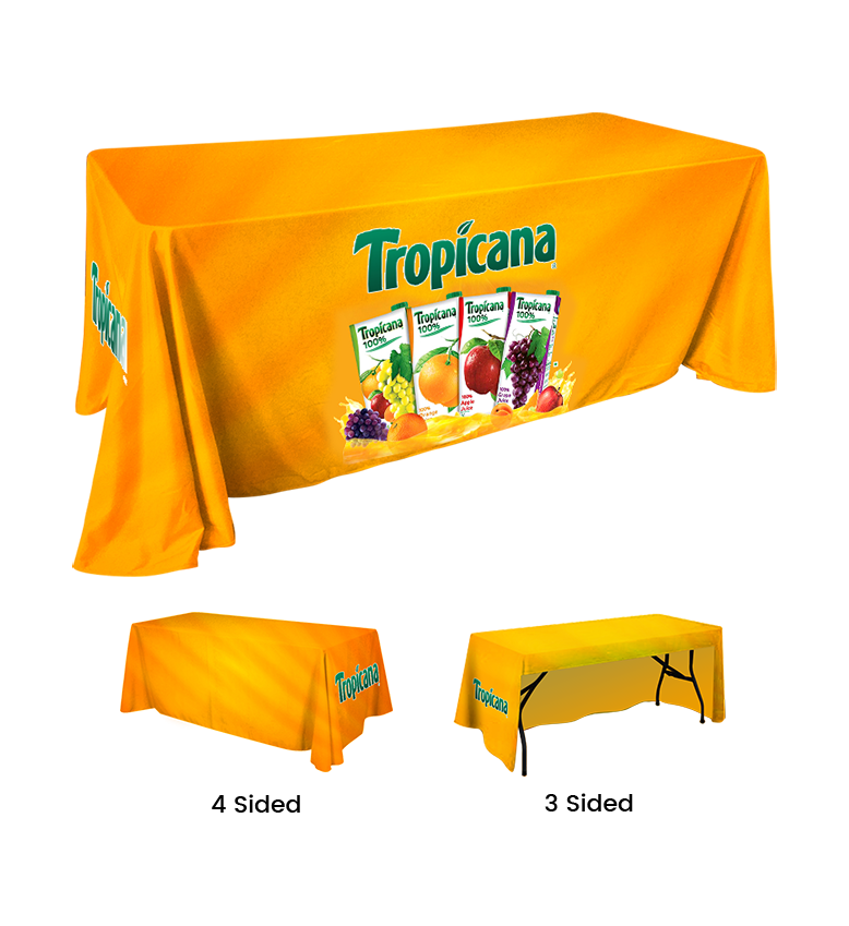 6ft Standard Table Cover, 2 Styles