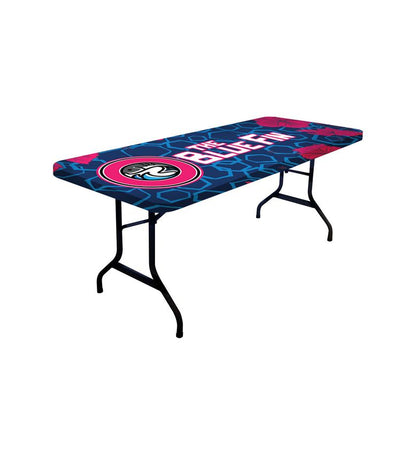 6ft Stretch Fabric Table Topper