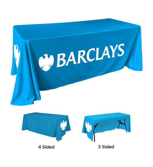 8ft Standard Table Cover, 2 Styles