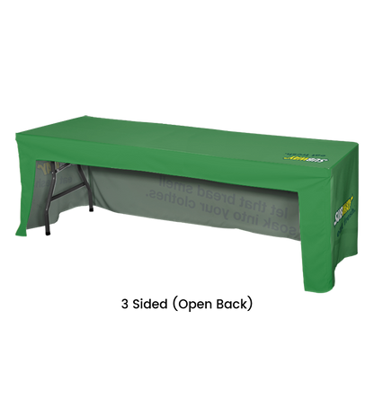 8ft Fitted Table Cover, 3 Styles