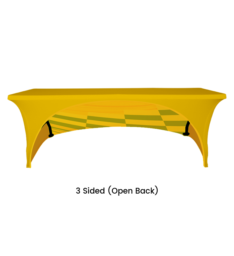 8ft Stretch Table Cover, 3 Styles