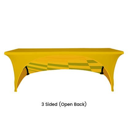 8ft Stretch Table Cover, 3 Styles