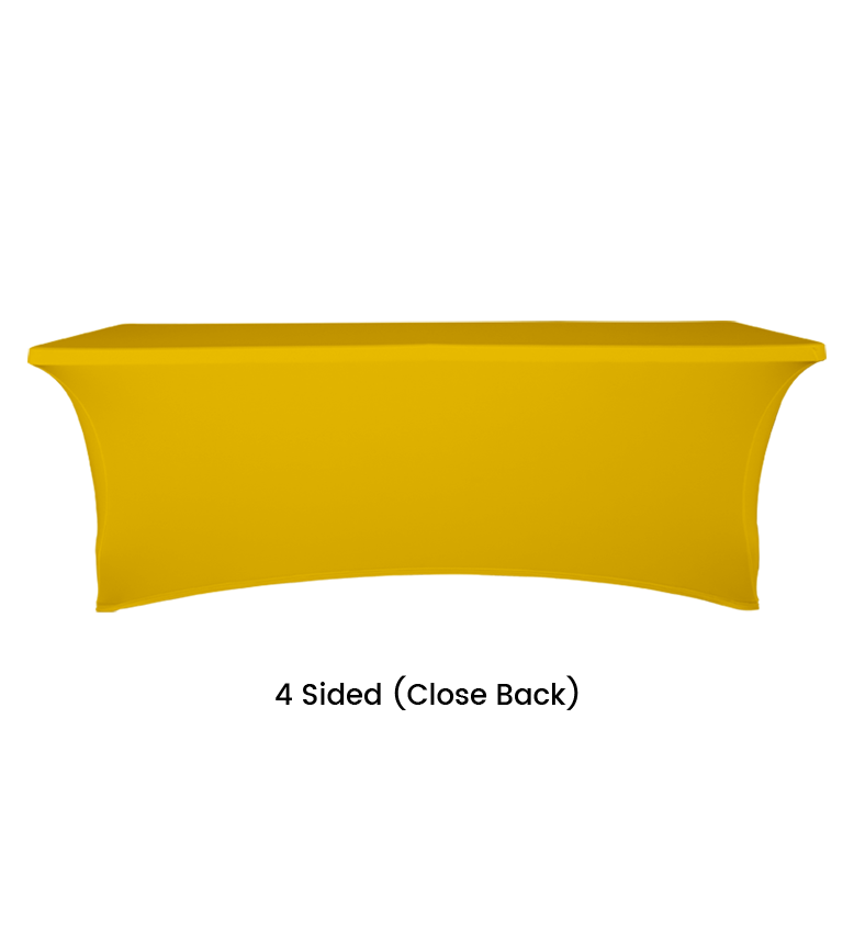 8ft Stretch Table Cover, 3 Styles