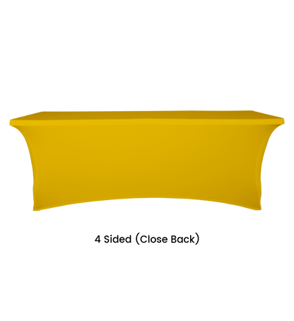 8ft Stretch Table Cover, 3 Styles