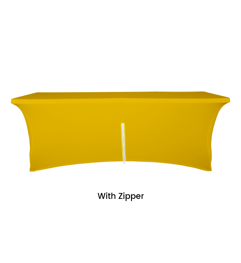 8ft Stretch Table Cover, 3 Styles
