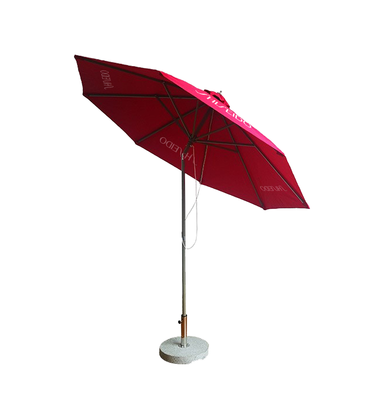 9ft Tilting Patio Umbrella - Aluminum Frame