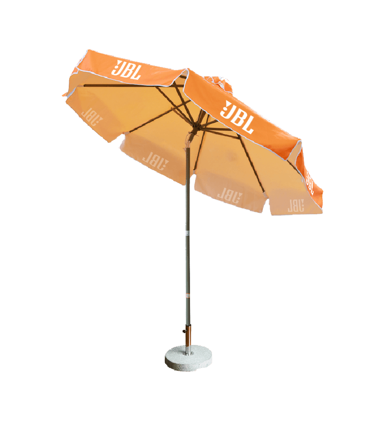 9ft Tilting Patio Umbrella - With Valances