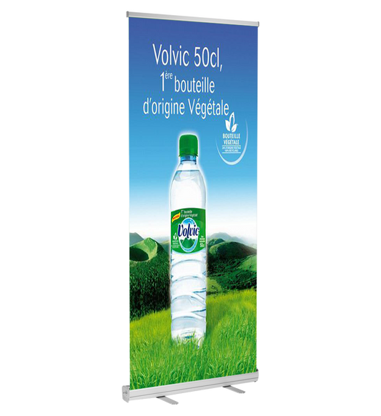 Economy Retractable Banner Stand - 24"x81"