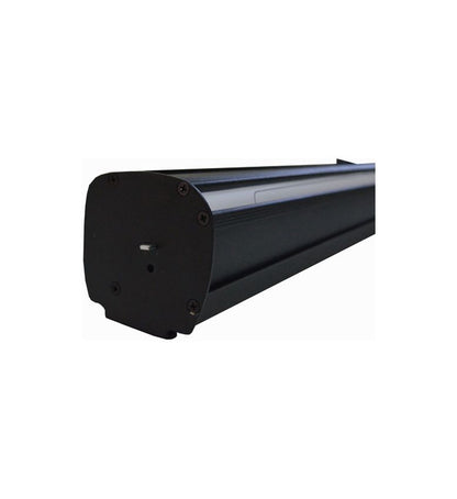 Economy Retractable Banner Stand - 33"x81" Black
