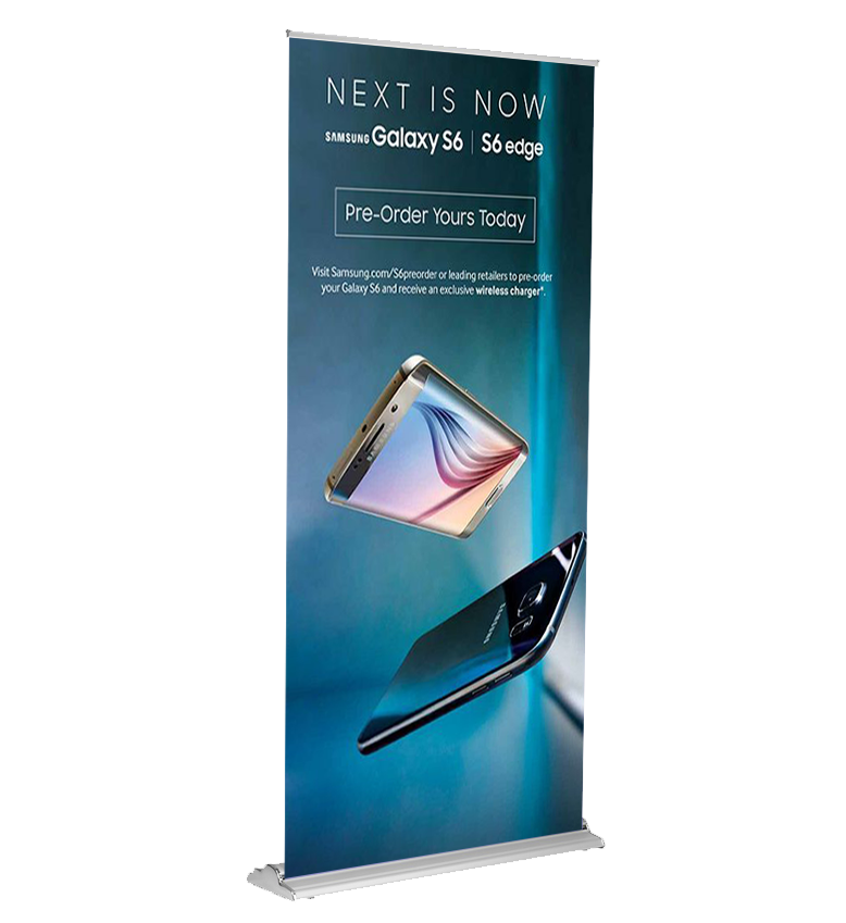 Luxury Retractable Banner Stand - 36x92