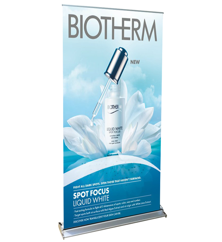 Luxury Retractable Banner Stand - 48"x92"