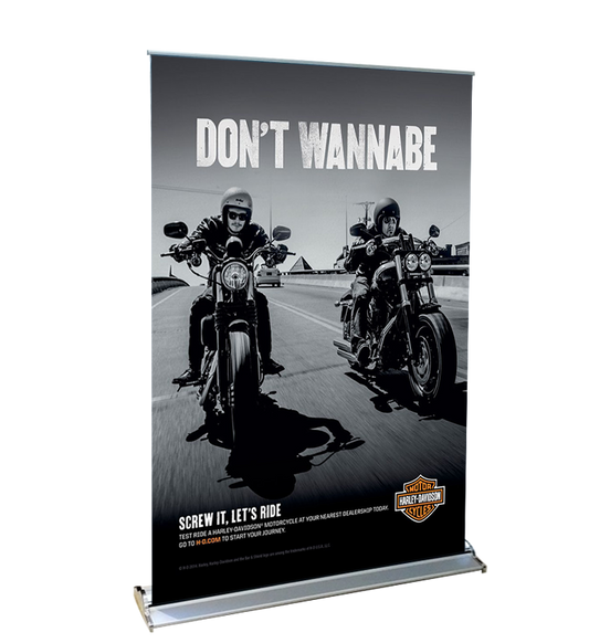 Luxury Retractable Banner Stand - 60"x80"