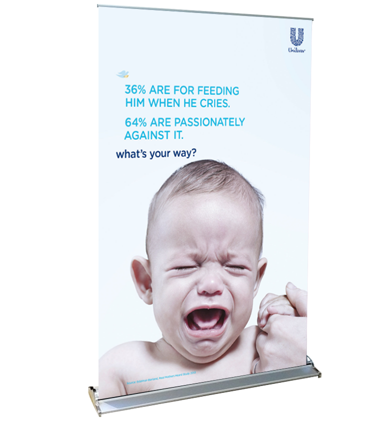 Luxury Retractable Banner Stand - 60"x92"