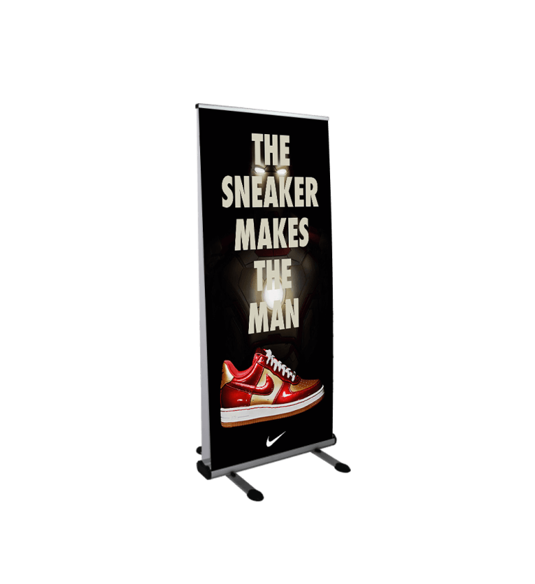 Outdoor Banner Stand - 35"x82"