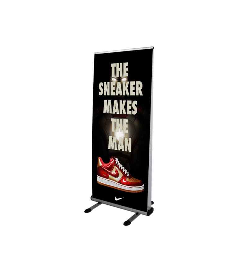 Outdoor Banner Stand - 35"x82"