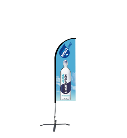 9ft Straight Flag – Medium, Ground Spike